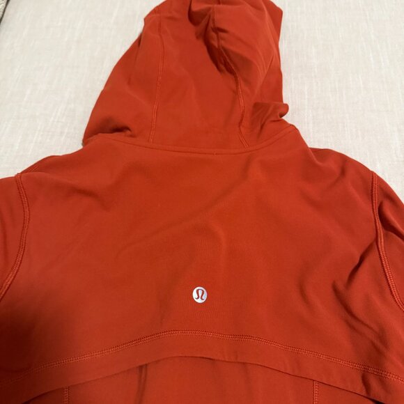 lululemon athletica Hooded Define Jacket Nulu Size 8 in Cayenne - Picture 5 of 9